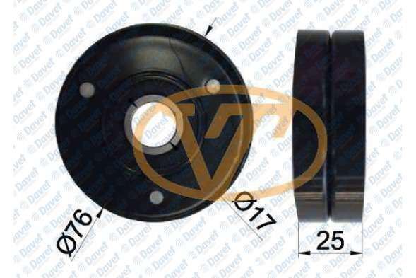 ALT 02010 Alternator Gergi Rulmani Super B Passat (A4 A6 A8 2.4 2.6 2.7 2.8 V6 96 06)  ####